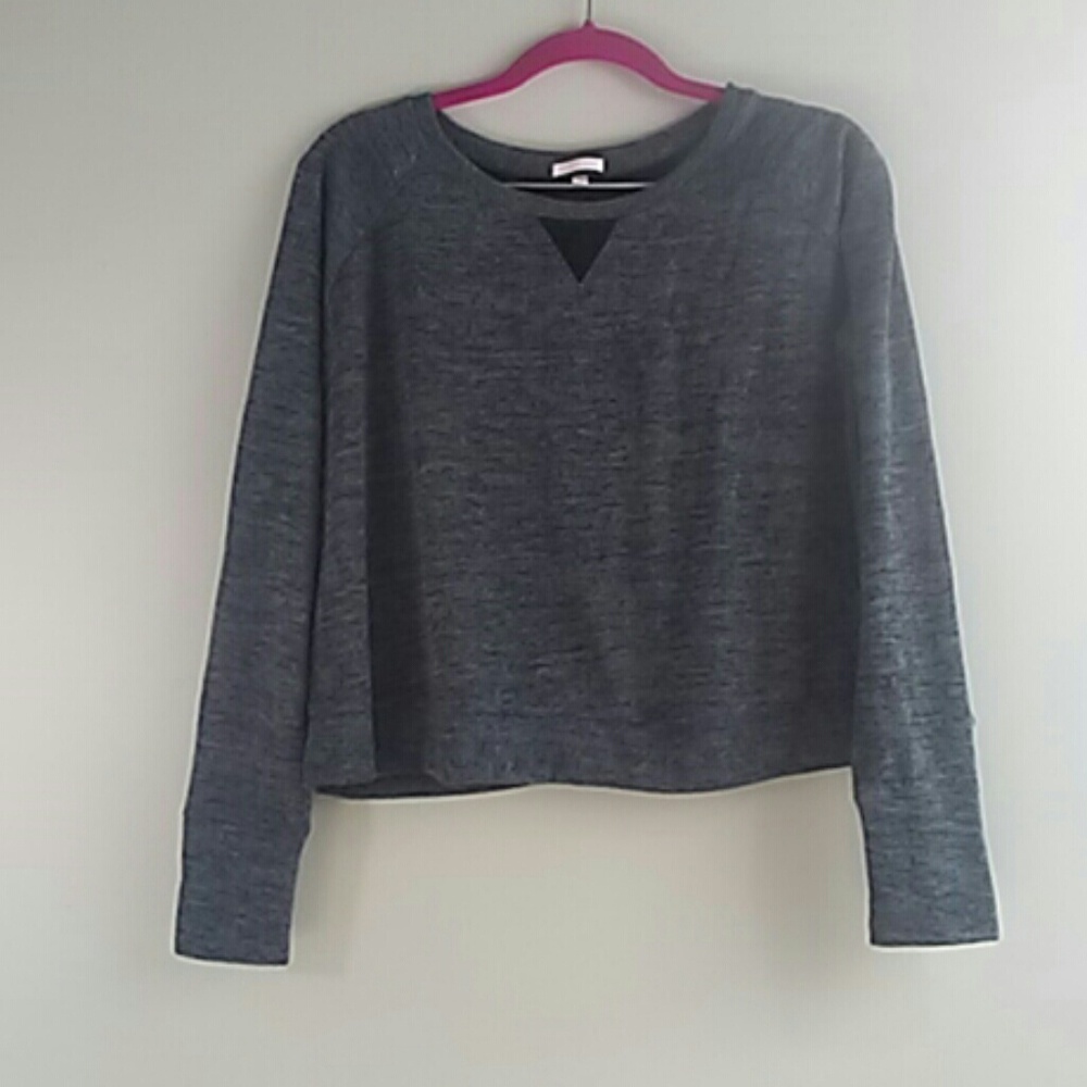 Victorias Secret Cropped Long Sleeve Top